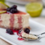 A bite of cheesecake! Photo: Joana Hard on Flickr.