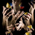 Juggling work and school sometimes feels like this. Photo: Robbie Veldwijk
