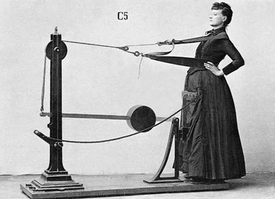 diet 1800s Gustav Zander machines