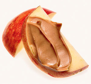 healthy-snack-for-cravings-apple-and-pb