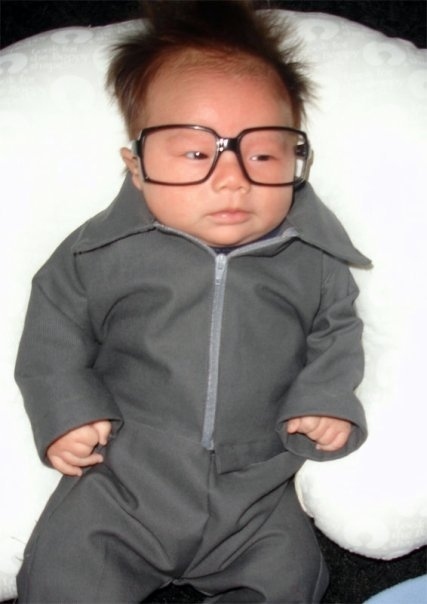 Whoever baby Kim Jong-Il is
